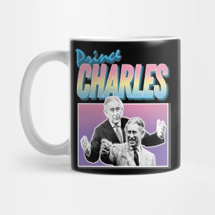 Prince Charles Laughing Graphic Design 90s Style Hipster Statement Tee Mug